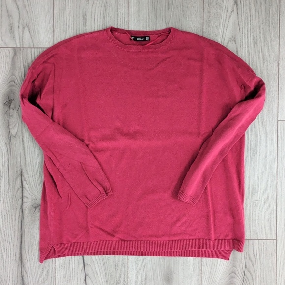 Zara Maroon Sweater - Picture 1 of 4